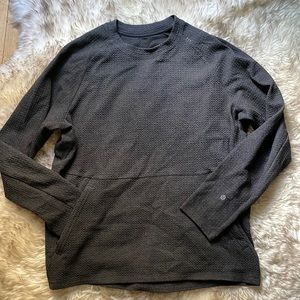 mens large lulu lemon At Ease Crew sweater